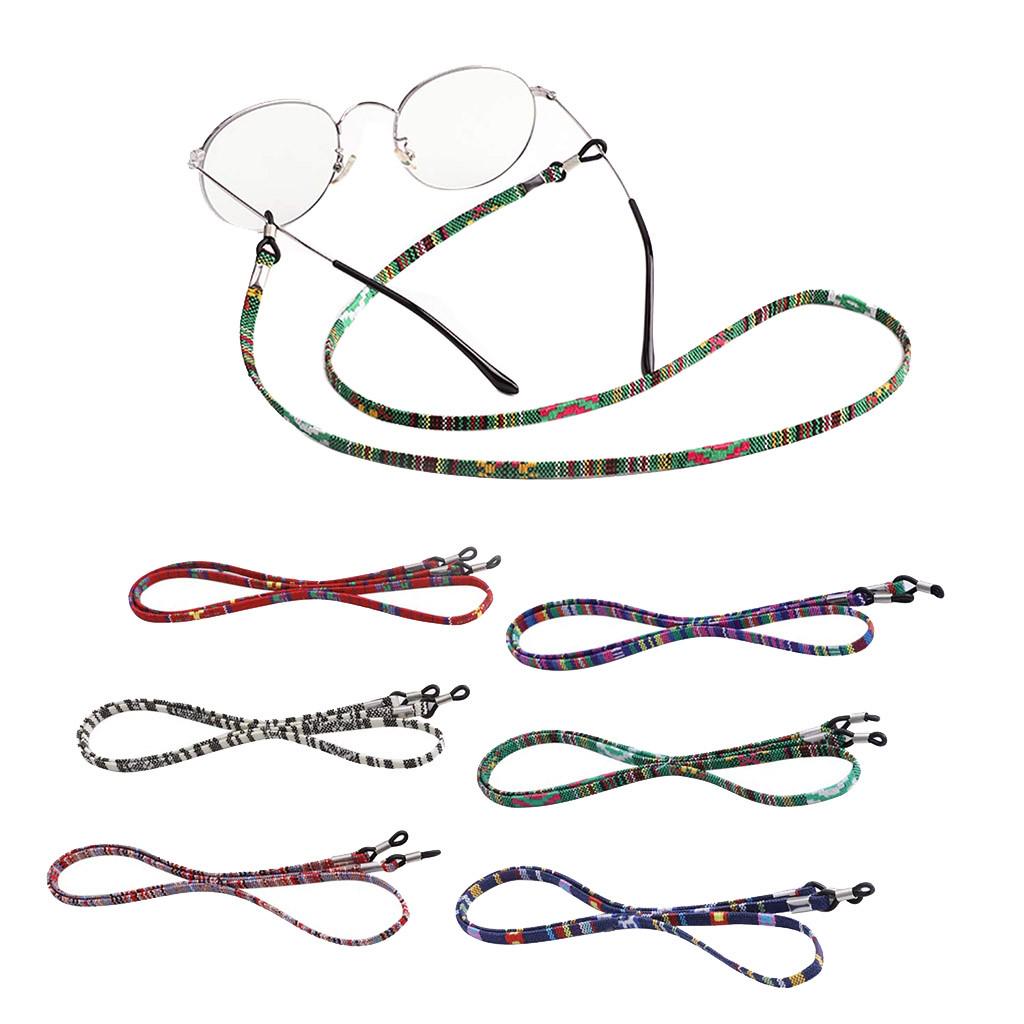 6 Pezzi Cordoncino per Occhiali, Catene di Ritenzione Occhiali da Lettura per Donna Uomo bambino
