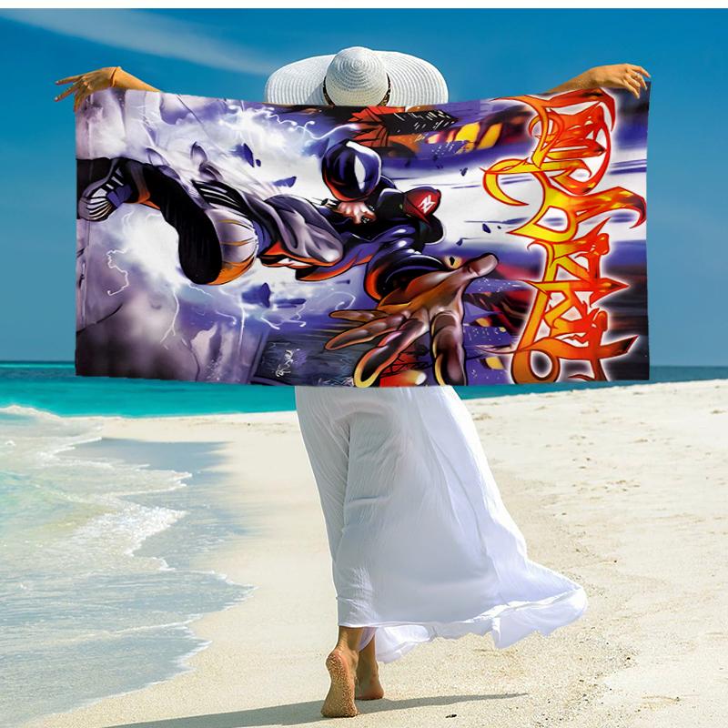 Limp Bizkit Fashion Beach Towel: Ideal for Summer Adventures Soft, Absorbent and Quick Drying Suitable for Swimming and Bathing
