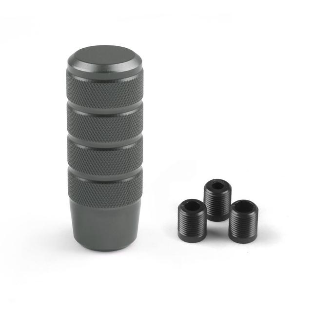 95MM Universal Non-Slip Gear Shift Knob Manual Transmission Aluminum Knurled Shifter Lever Knob