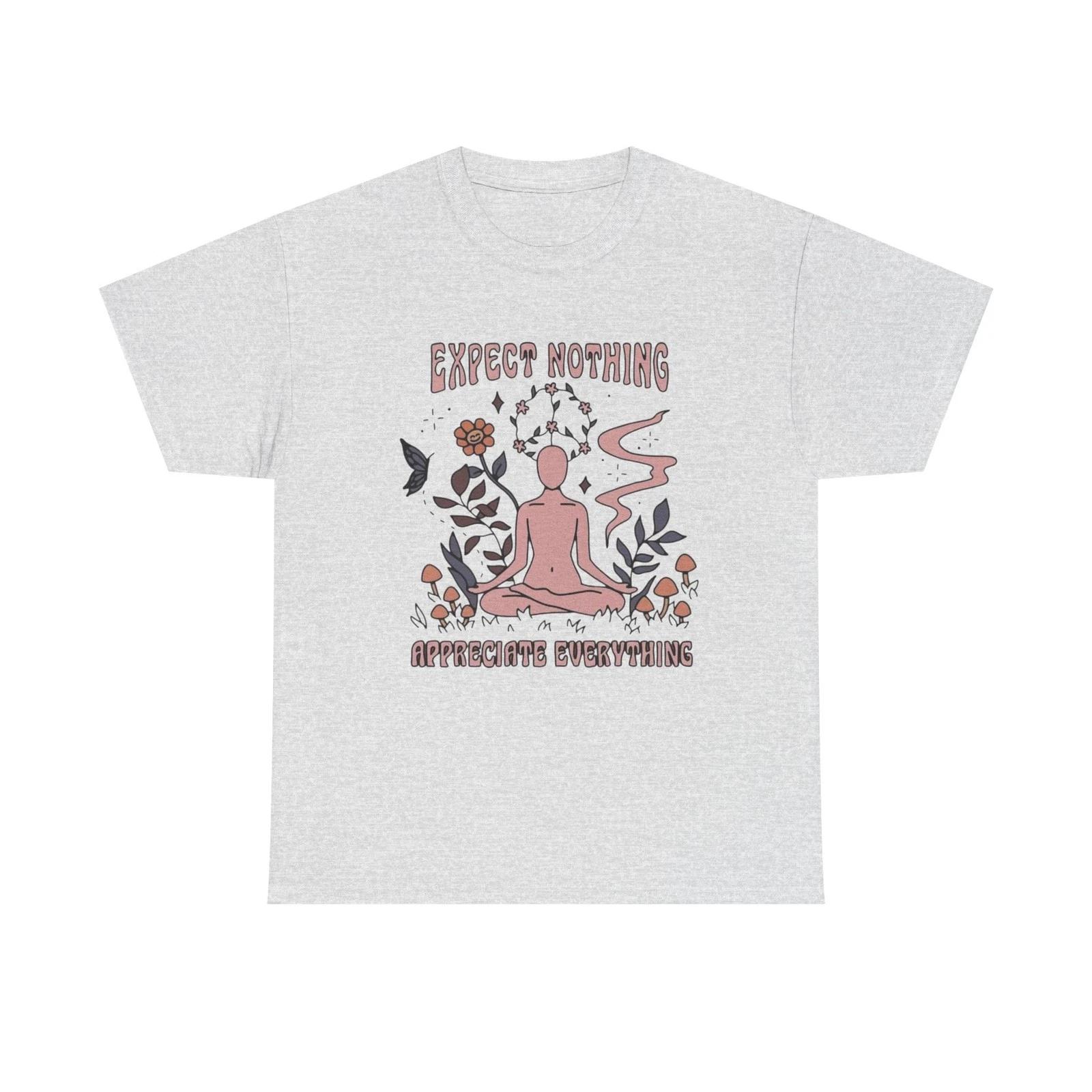 Цените всё Графическая футболка Унисекс Тяжелая хлопковая футболка Подарок 4XL