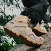 High-top Tactical Shoes Wear-resistant Desert Boots Outdoor Combat Boots Casual Training Boots Breathable Sports Shoes