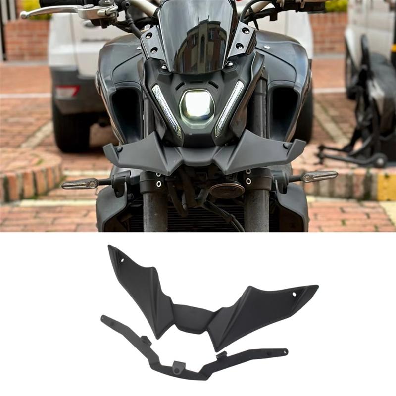 For MT-09 MT09 SP - Motorcycle Front Downforce Aerodynamic Wing Deflector Forntal Spoiler