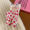 Piggy Cat Acetate Hair Clip Acetic Acid Puppy Grab Clip Sweet Dinosaur Hair Claw  Hair Accessories