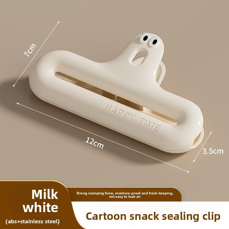 Household Snack Sealing Clips Sealing Clips Kitchen Restaurant Food Moisture-proof Sealing Artifact Creative Cartoon Plastic Clips