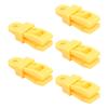 5pcs Tarp Clips Waterproof Tear Resistant Strong Lock Grip Tent Clips for Outdoor Camping