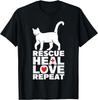 Rescue Heal Love Repeat Animal Rescue T-Shirt