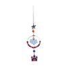 Halloween Pumpkin Hanging Decoration Spooky Moon Star Ghost Ornament Holiday Party Car Rearview Mirror Indoor Suncatcher Wind Chime Pendant