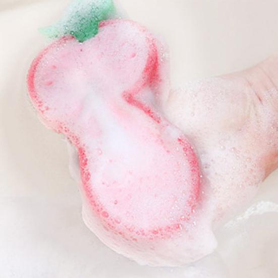 Fruit Shape Strong Cleaning Water Absorbent Sponge Cloth Pan Dish Washing