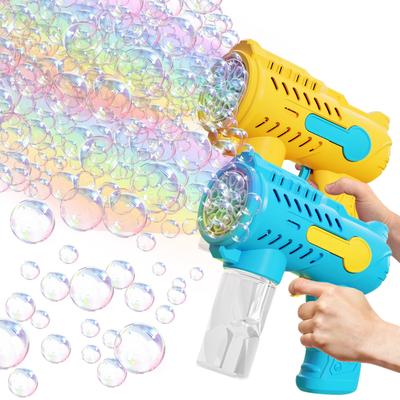 New Outdoor Bubble Toy with Bubble Gun Children's Holiday Gift Play with a Large Amount of Bubbles Without Battery Bubble Water