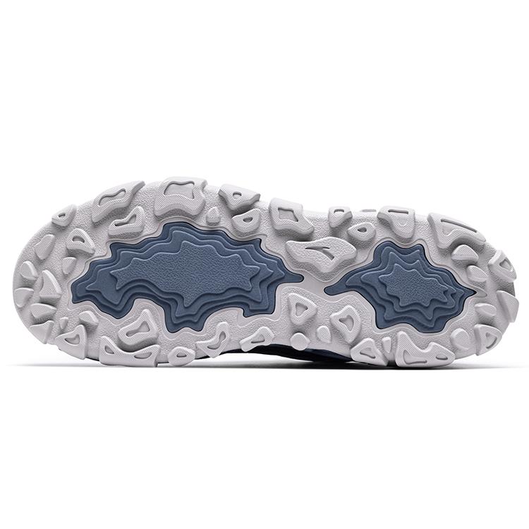 Anta Cocoon Distress Version 2.0 Comfortable Breathable Low top Sports Casual Shoes Men's Gray Blue 112228861S-1