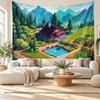 Stardew Valley Wall Tapestry Home Decor Hanging Cloth Art Background Tapestry for Bedroom
