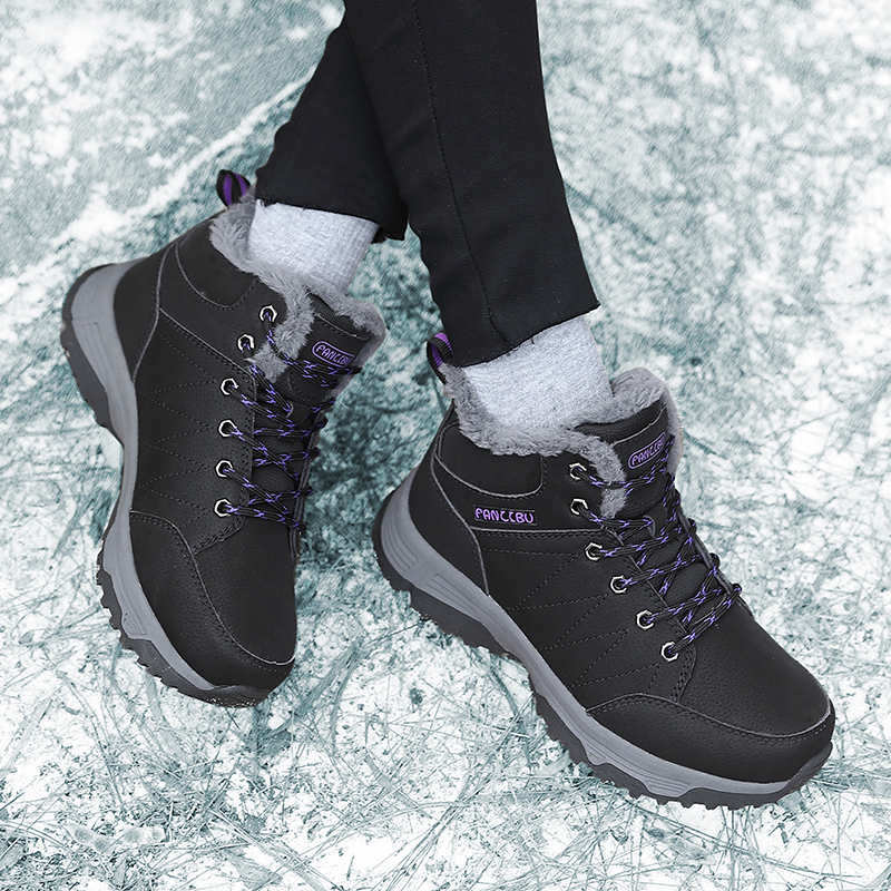 Chunky Cold-proof Boots High Ladies Sneakers Woman Luxury Brands Shoes High Women Sneakers Sports Trending Products Topanky