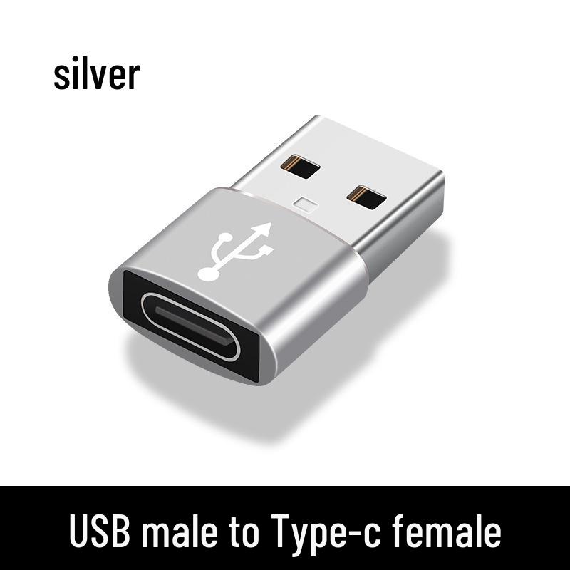 Type-C Female To USB 2.0 Male OTG Adapter for Mobile Phones – Fast Charging & Data Transfer