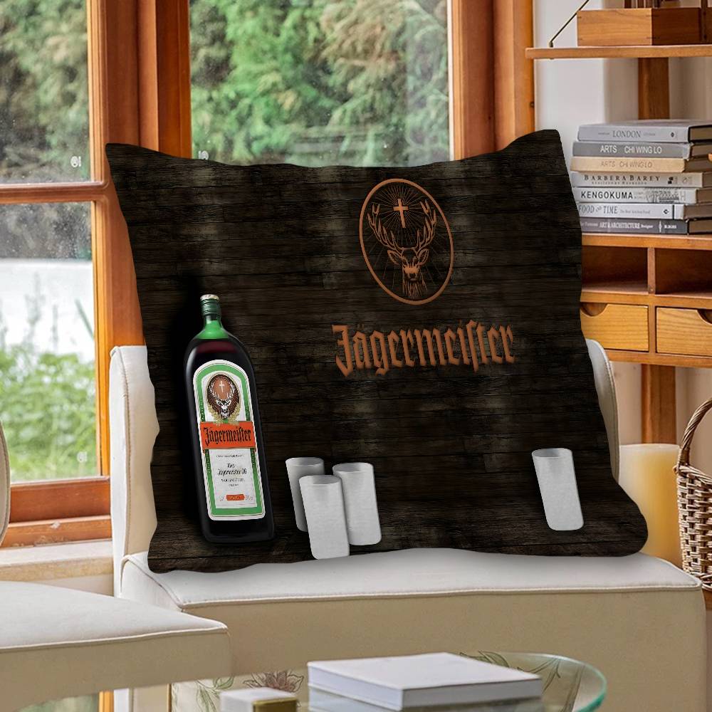 

J-Jagermeisters Personalized picture text home decorative pillows Household Gifts 45x45cm 30cmx30cm