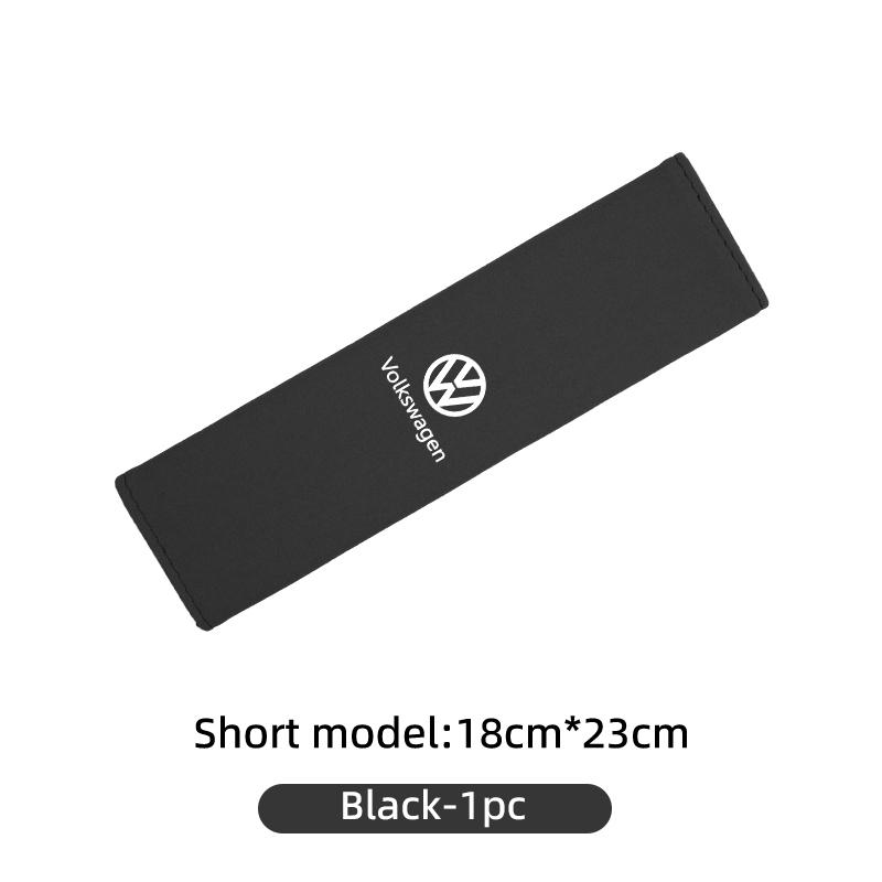 XYZ1 For Volkswagen VW Suede Car Seat Safety Belt Adjustable Shoulder Protector Pad Scirocco Passat Polo B5 B6 B7 CC Tiguan Sharan