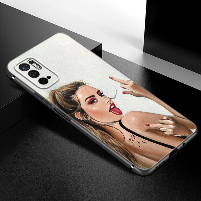

Чехол для телефона Girl Princess Love для Xiaomi Redmi Note 7 8 9 10 Lite 11 11E 11T 12 Pro 11S 4G 10T 5G 8T 9S 10S, мягкий черный чехол из ТПУ Redmi Note 12 Pro 5G