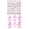 Handmade Gingerbread Man Sugarcraft Decoration Cake Decorating Tools Christmas Mold Chocolate Mould