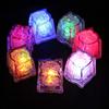Light-Up Bath Cubes - Luminous Glow Cubes, Set of 12 Non-Melt Ice Cubes with LED Sensor Lights, Multicolor, Set of LED Glowing Ice Cubes, Non-Melt Ice