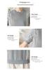 Elegant Ice Silk Knit Short Sleeve Top - Women's Summer Style