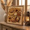 Western Wall Art Decor Charm Faux Pearl Kit, DIY Cowboy Hat Painting Creative Hobby for Beginners Rustic Farmhouse Crafting Kit Adults, Home