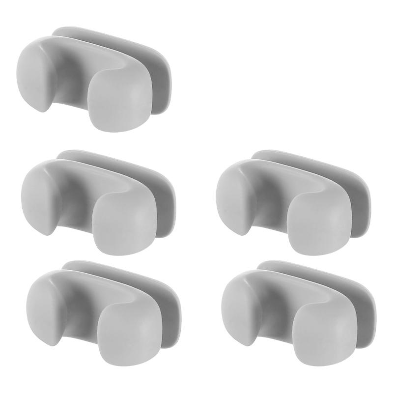 Silikonový úložný stojan na rýžové lžíce do kuchyně, nástěnný stojan na lžíce do sporáku