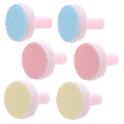 TIDTALEO 6-Piece Replacement Pads for Baby Electric Nail Trimmers, Quiet Nail File Pads