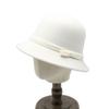 Hepburn Tweed Basin Hat Women'S French Retro Top Hat Elegant Warm Hat Rest