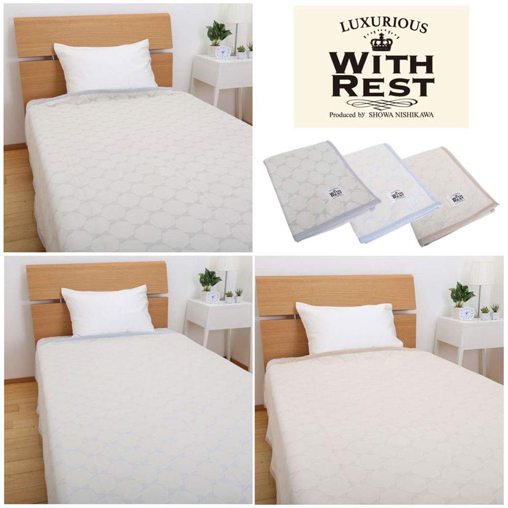 Showa Nishikawa Single Made In Lightweight Cotton Traditional WITH REST Cotton Cotton 140 X 200 Product Number 2230123570304 Blanket, Japan, 365-Day