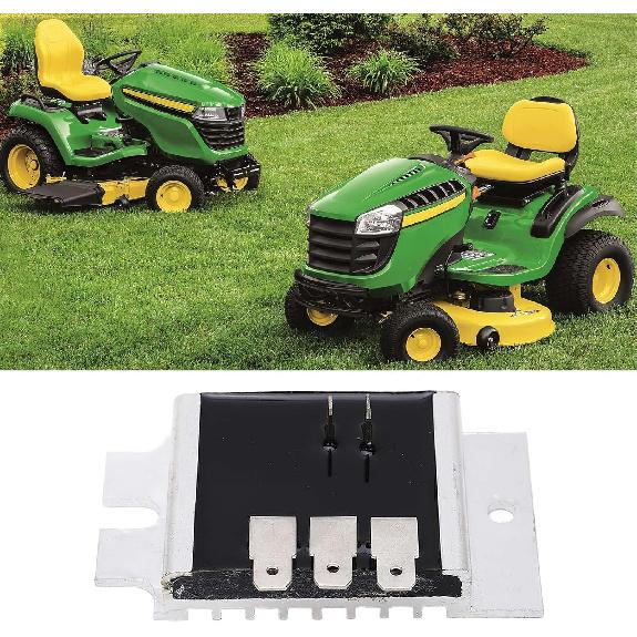 Voltage Regulator Voltage Regulator Aluminium 12V Voltage Regulator 21066‑7012 Lawn Tractors Rectifier Replacement for 325 335 345 737 757 Gt235