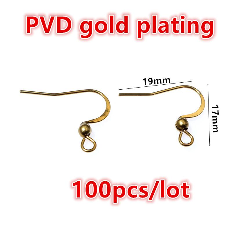  20x17mm Multi Styles Stainless steel DIY Earring Findings Clasps Hooks Jewelry Making Accessories Earwire