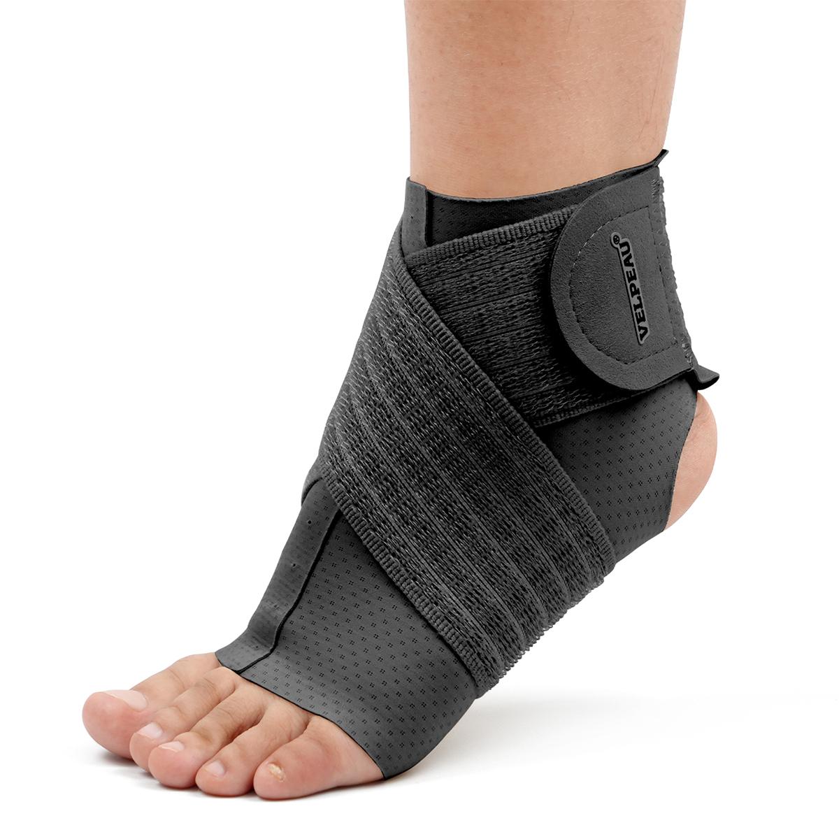 

Velpeau Ankle Support Brace, Ankle Compression Sleeve With Adjustable Strap For Sports, Running, Cycling And Plantar Fasciitis X Large