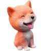 Delicate Strong Adhesion Portable Car Decor Ornament Bobbing Head Dog Animal for Automobile