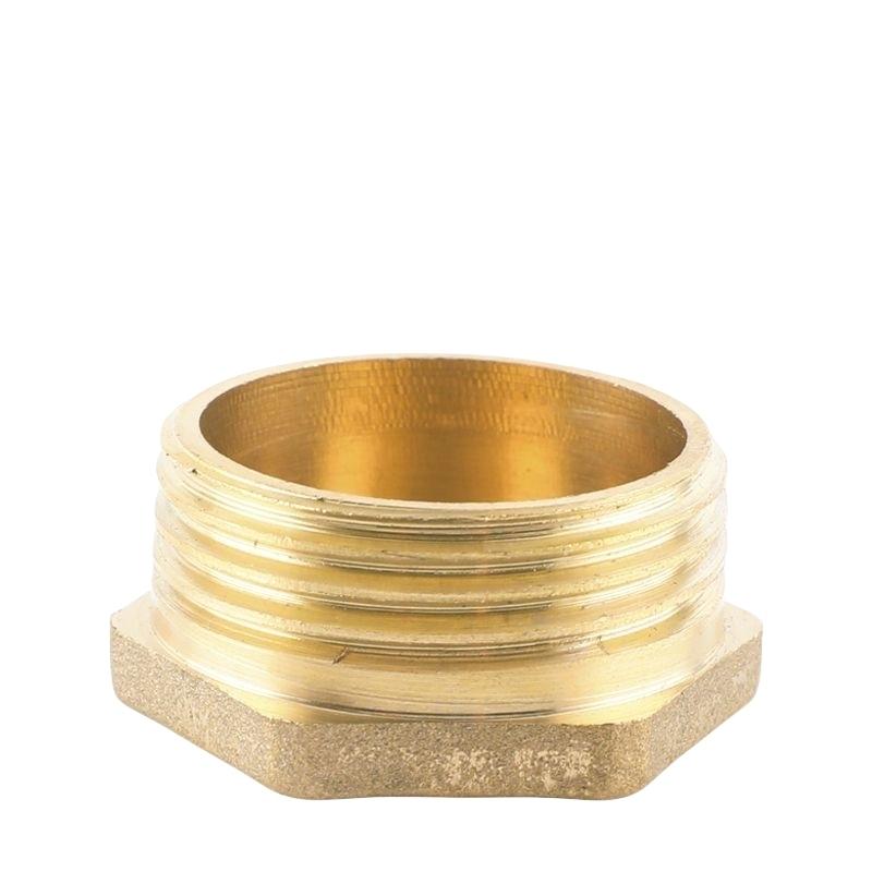 1pcs Brass Pipe Hex Head Brass End Cap Plug Fitting 1/8" 1/4" 3/8" 1/2" 3/4" Male Female Thread Coupler Connector Adapter