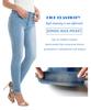 2023 Damen Elastische Denim Skinny Jeans - Europäischer & Amerikanischer Stil, Süd- & Mittelamerikanischer Einfluss, Lagerabverkauf