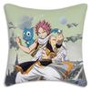 Classic Comics Anime Fairy Tail Pillow Covers Cartoon Sofa Decorative Home Double-Sided Printing Short Plush Cute Cushion Cover