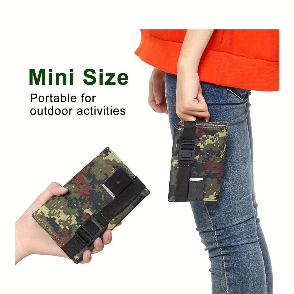 With USB Portable Foldable Solar Panel with Connection Port Very Suitable for Outdoor Travel, Hiking, and Camping To Charge Phones, Tablets, Fans,