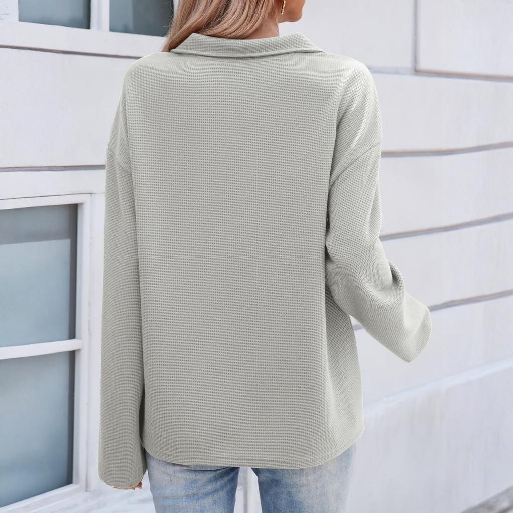Women's Fashionable Long-sleeved Casual Zipper Jacket Hoodie Top