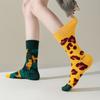 Cartoon Socks, Colorful Cartoon Cute Socks, Asymmetrical Socks