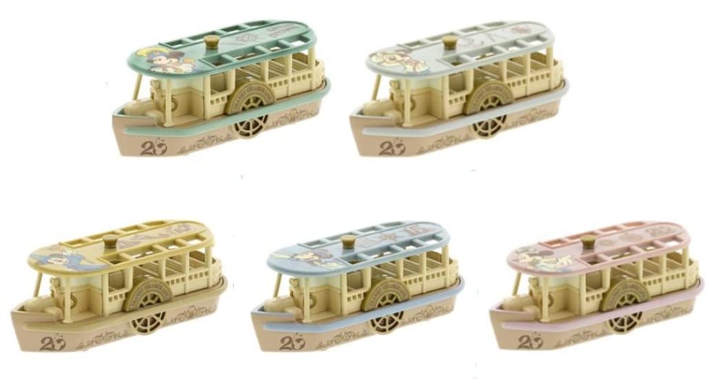 

DisneySea 20th Anniversary Tomica Set of 5 [Opening, 5th, 10th, 15th, 20th Anniversary] Tokyo Disney Resort Vehicle Collection Transit Steamer Line