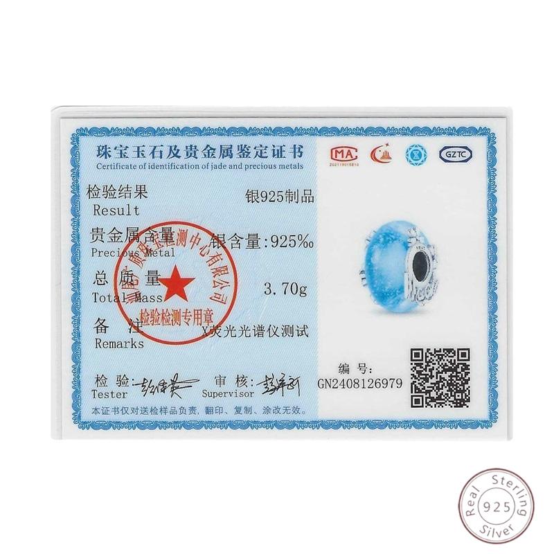 100% Copper Ocean Sparkling Zirconia Charm Beads 3Mm Diy Holiday Fine Jewelry Gift Making