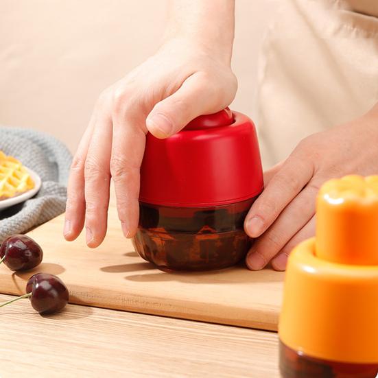 Cherry Pitter Tool 7-Hole Cherry Pit Extractor Ergonomic Cherry Tool Noise-free Cherry Pit for Left