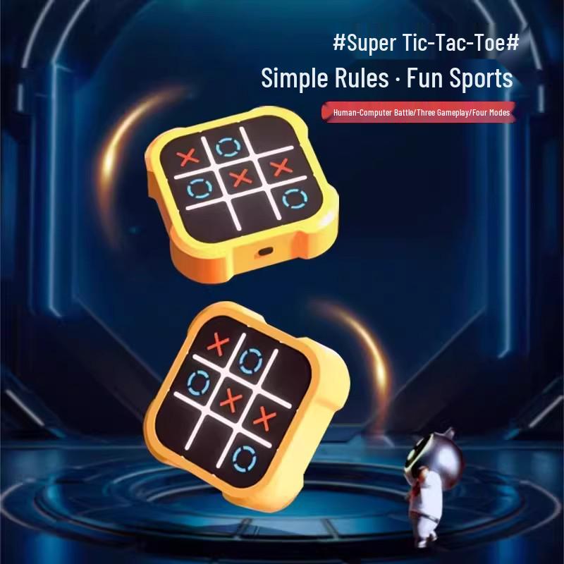 Smart Kids' Educational AI Tic-Tac-Toe & Gomoku Board