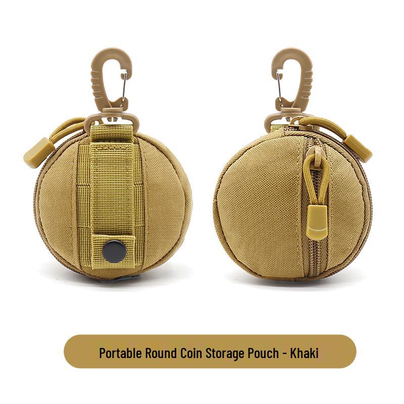 Multifunctional Outdoor Tactical Zipper Earphone and Coin Purse