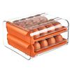 Egg Storage Container Household Colourful Drawer Type Egg Fresh Storage Box