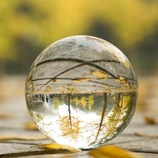 Transparent Crystal Ball Photography Acrobatics Show Prop Fortune Decor Ornament