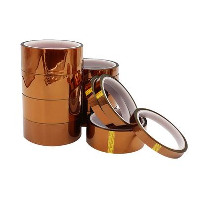 Multi Size 30m Long Gold Finger High Temperature Resistant Tape Polyimide Tape Pet Anti Static Lithium Battery Insulation Tape