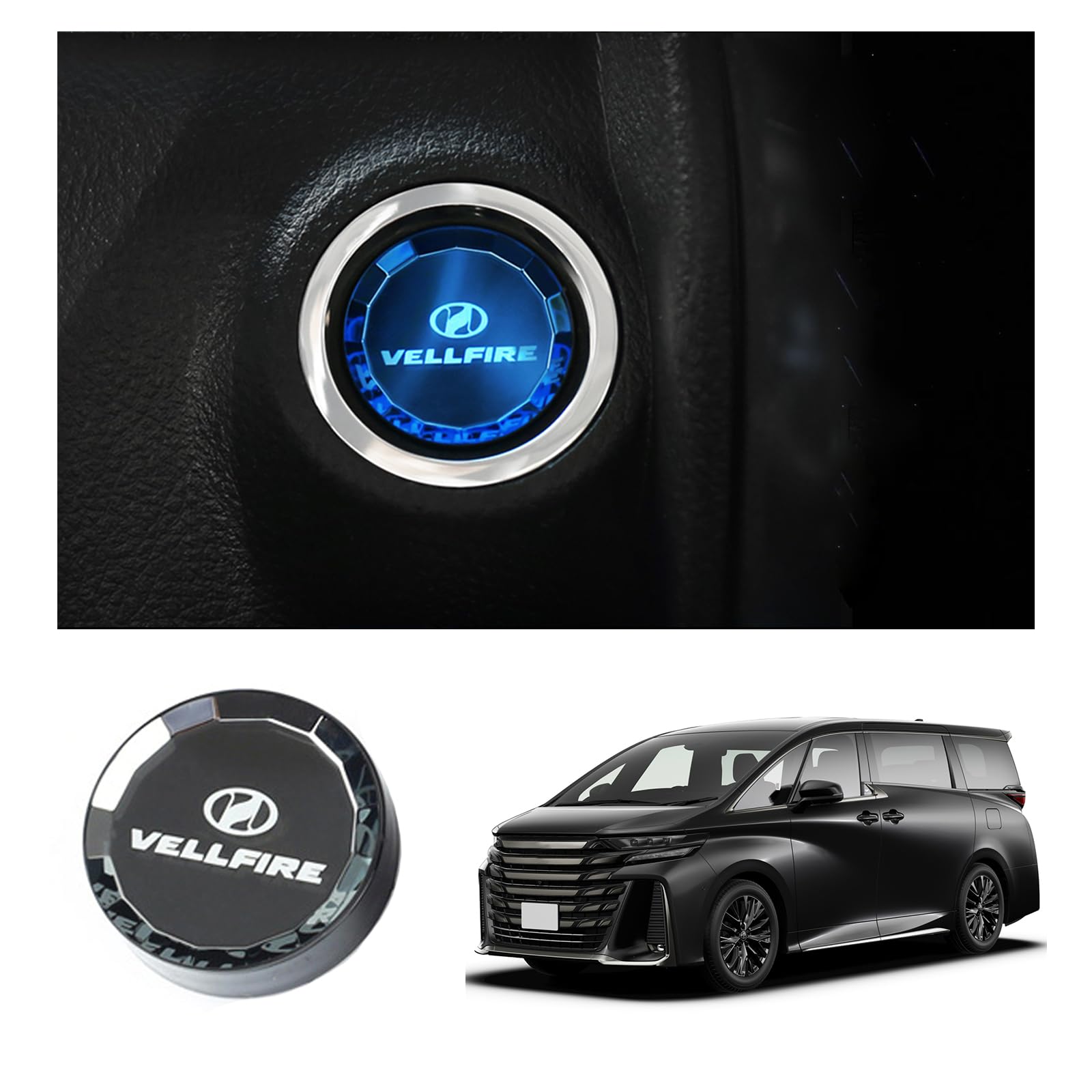 

Karell Vellfire 40 Серия Автомобиль Кнопка Пуска Двигателя Крышка Запуска Двигателя Крышка Кнопки Запуска Крышка Переключателя Кольцо Запуска