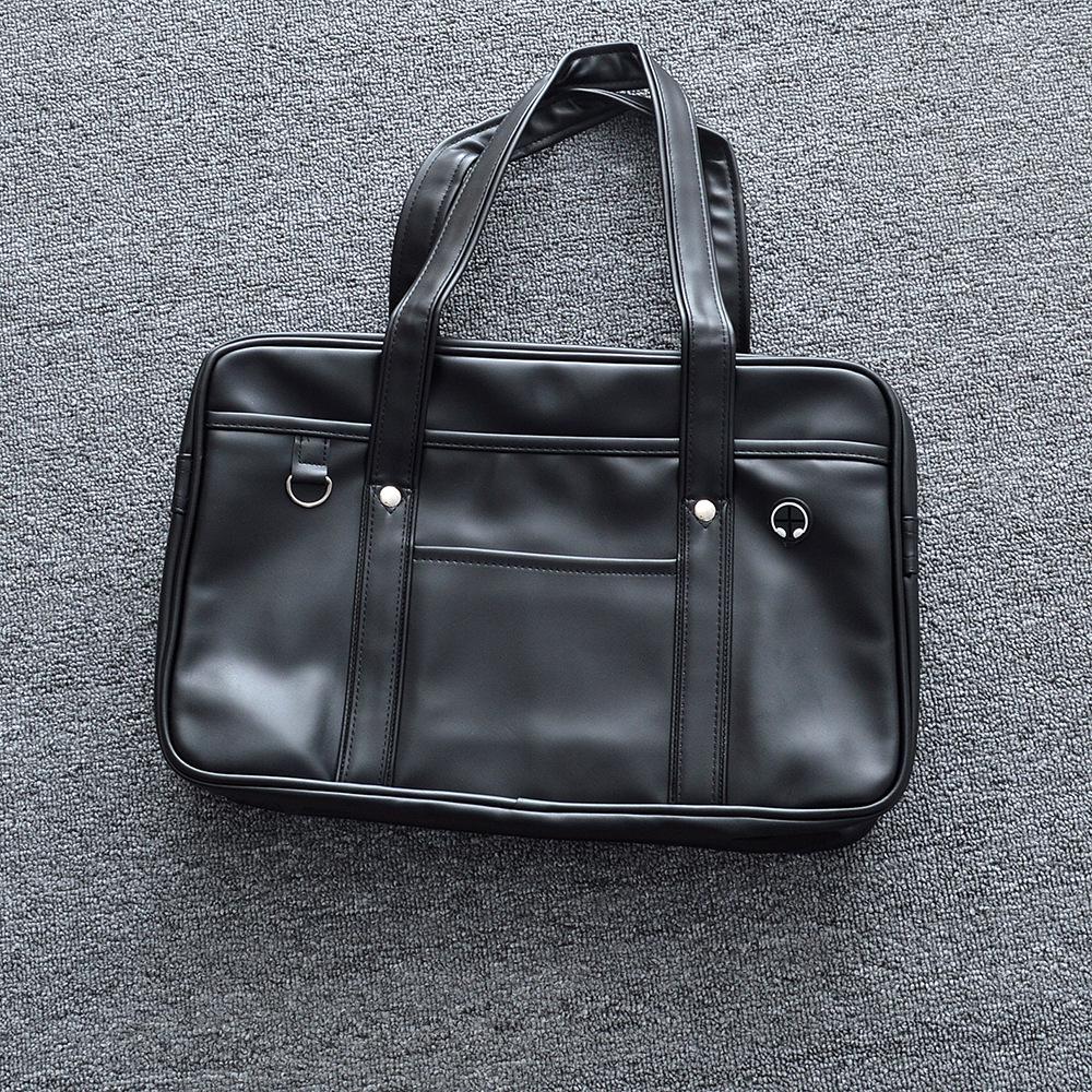 

Японский ПУ Студенческий Рюкзак - Рюкзак для Поездок в Колледж чёрный