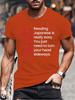 Funny Offensive Rude Joke Japan Tshirt Reading Japanese Is Easy T-Shirt Casual Fashion Loose Harajuku Summer Man Shirt Clothing