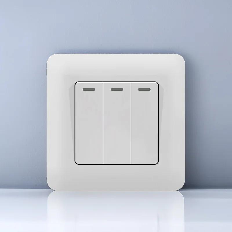 EU Standard Single Power Socket Switch Usb Wall Sockets Double Sockets 86 Type Wall Sockets TV Telephone Sockets